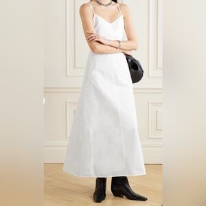 Victoria Beckham White cotton dress UK size 4 (US size 0) NWT